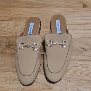 Steve Madden Dazling Mules - Camel Nubk